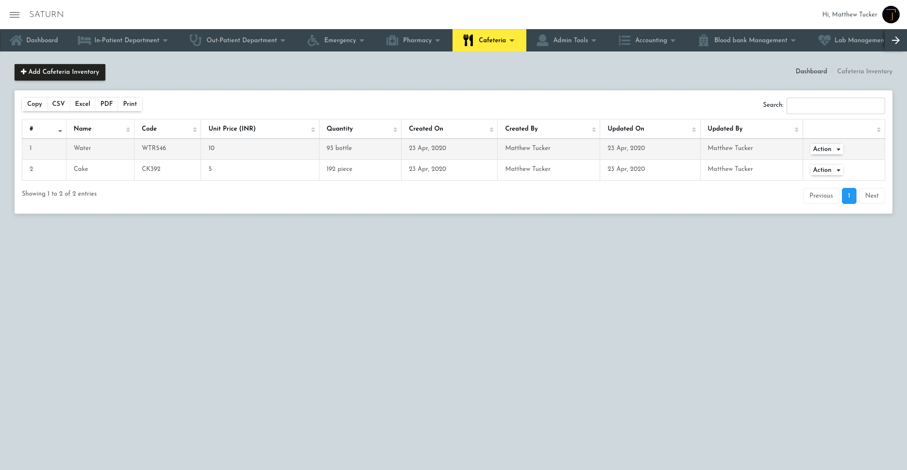 AppBuildX - Saturn | Hospital Management System